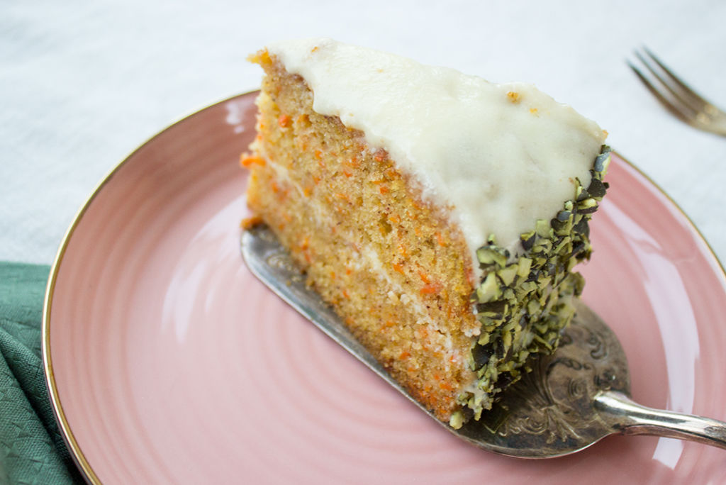 Saftiger, fluffiger Carrot Cake