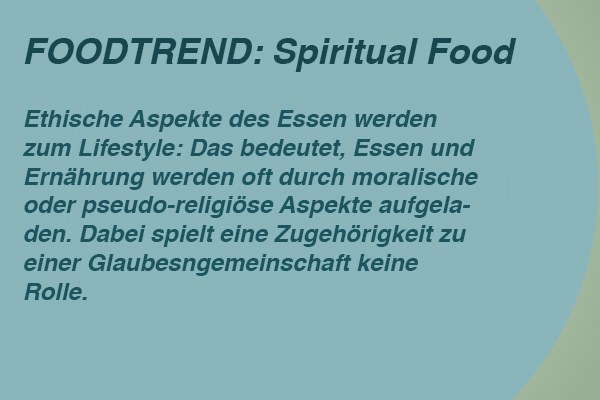 Food Trend Spiritual Food