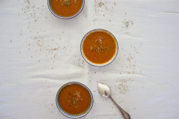 Karotten-Paprika-Suppe - auch für Karottensuppen-Verweigerer ...