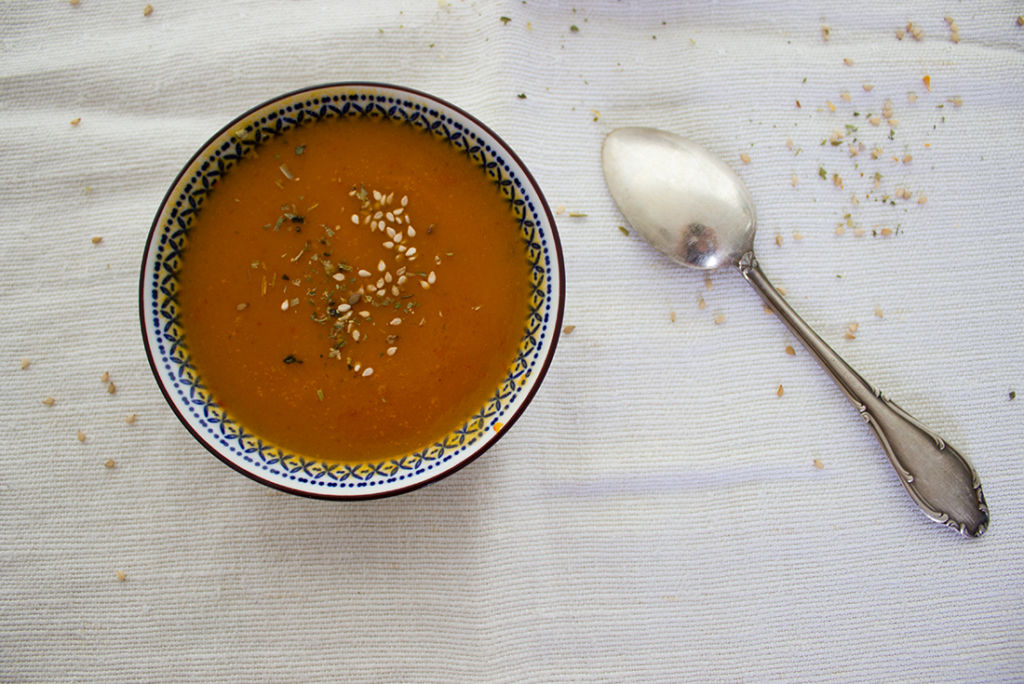 Karotten-Paprika-Suppe überzeugt selbst Karotten-Skeptiker!
