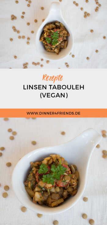 Tabouleh mit Linsen (vegan)