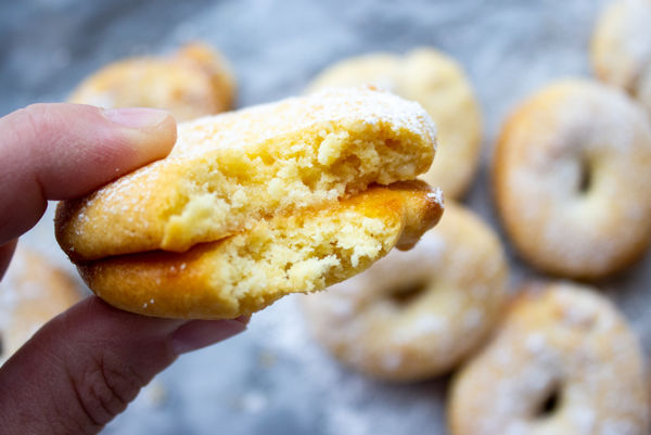 Marzipankringel: einfache Weihnachstkekse - Dinner4Friends