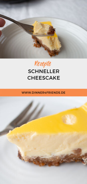 Schneller, einfacher Cheesecake