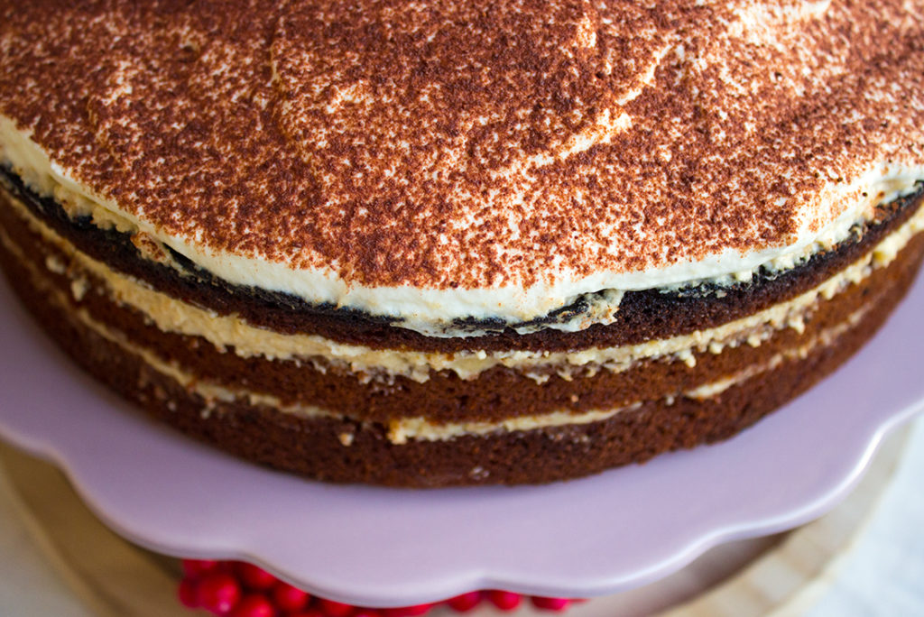 Festliche Torte in der Vorweihnachtszeit: Spekulatiustorte